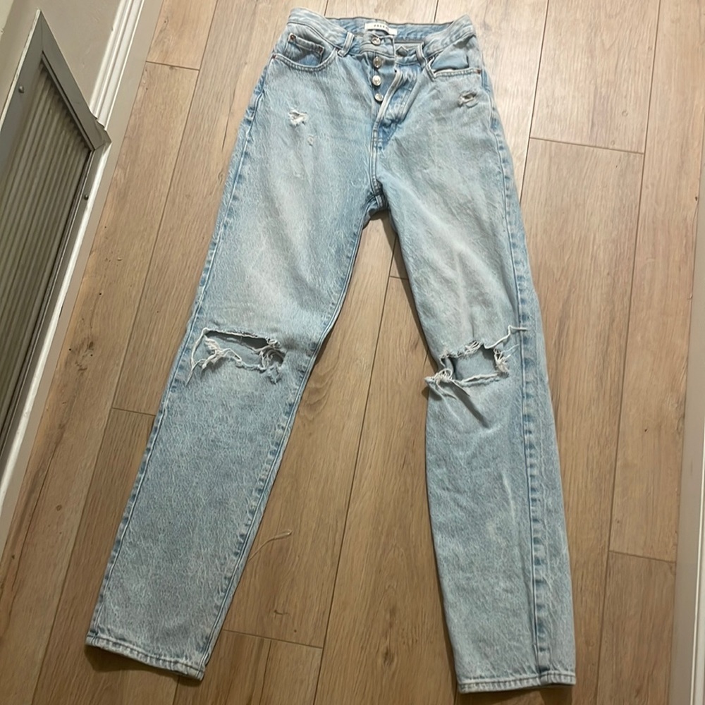 Knee rip Pacsun Dad jeans